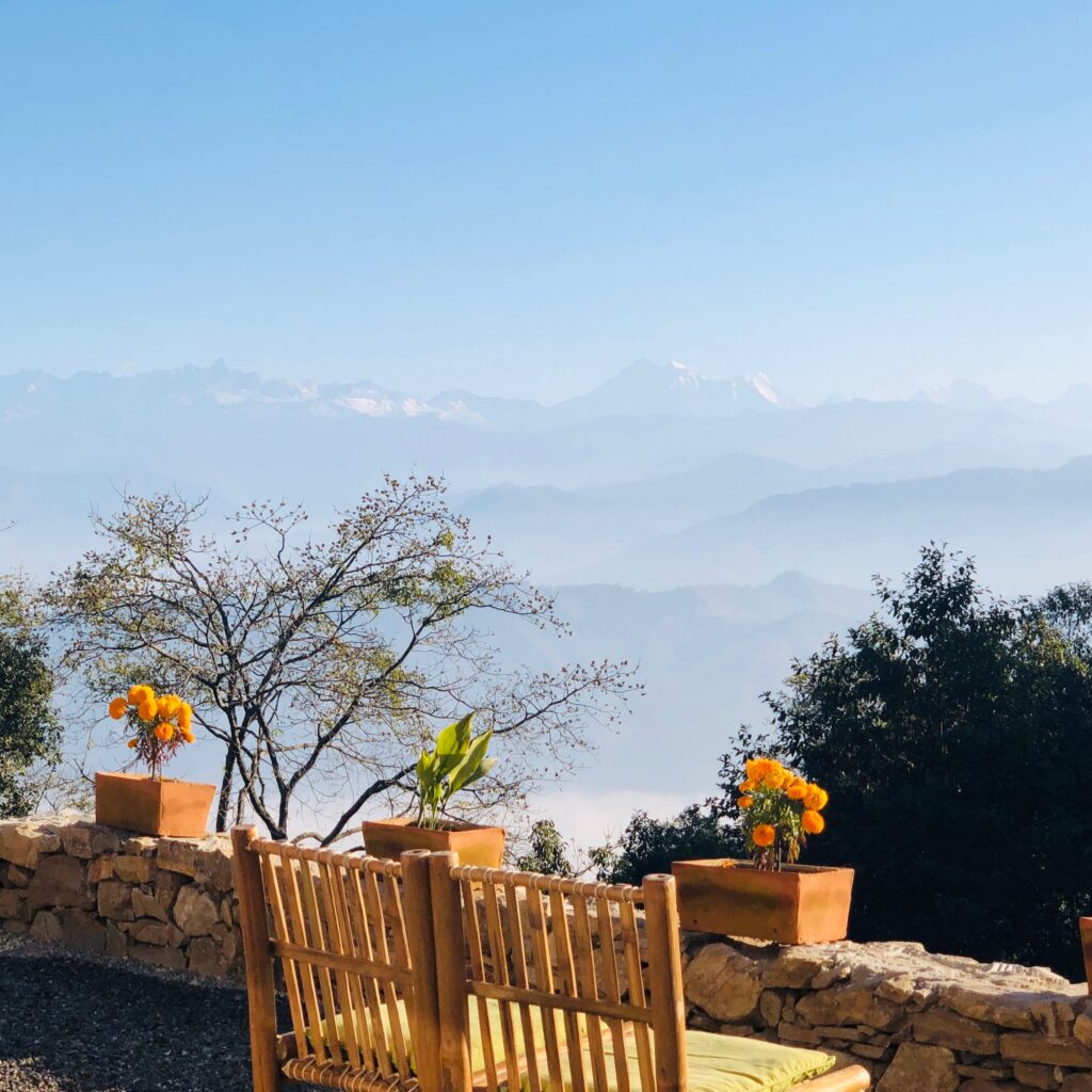 Vue depuis Vishuddhi Alaya Retreat Le cœur de l’expérience Orion.